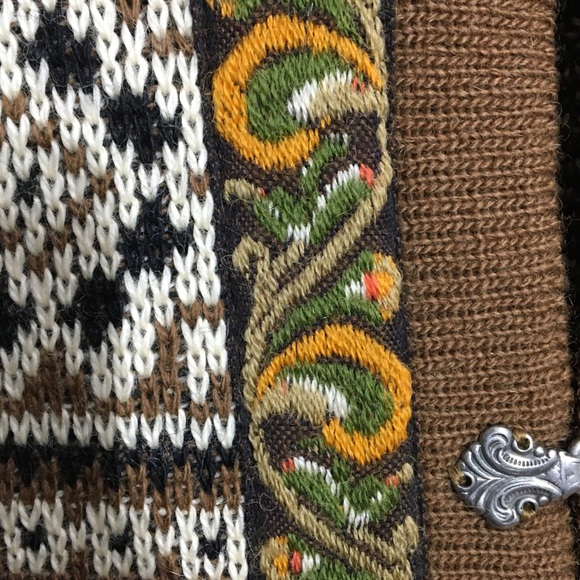 Vintage NORDSTRIKK Norwegian Wool Sweater cardi - Picture 6 of 16